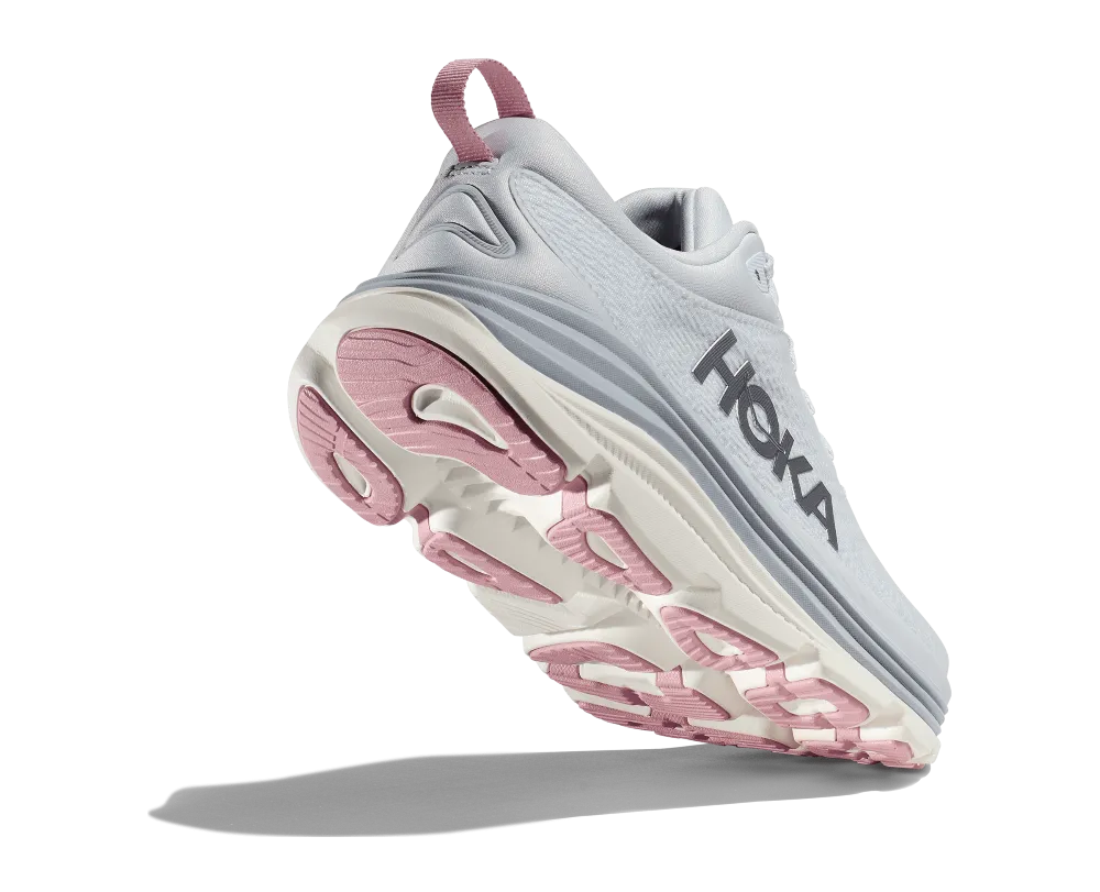 'HOKA' Women's Gaviota 5 - Sea Ice / Pink Twilight (Wide)