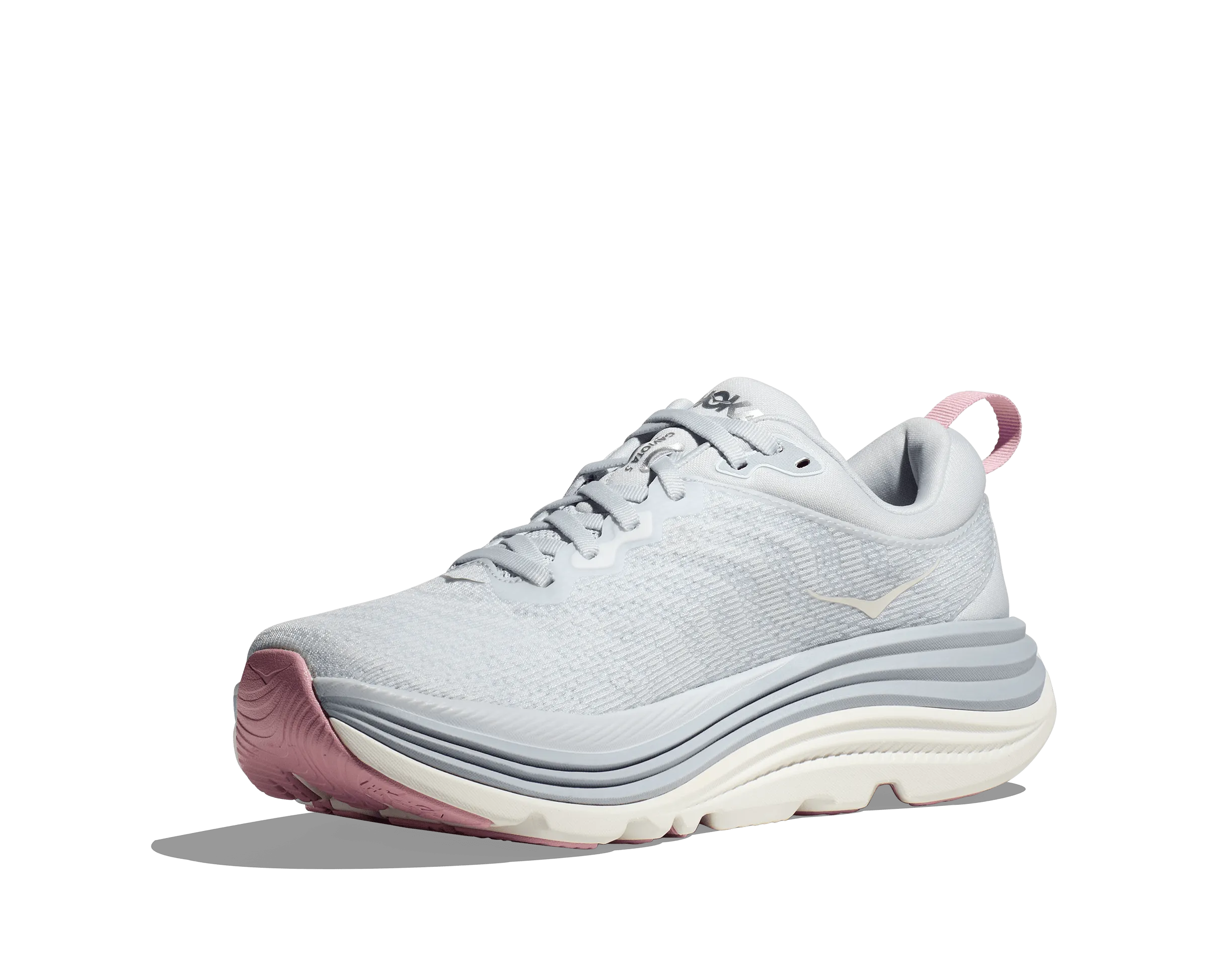 'HOKA' Women's Gaviota 5 - Sea Ice / Pink Twilight (Wide)