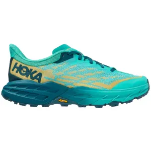 Hoka Women's Speedgoat 5 Trail Running Shoes Deep Teal / Water Garden