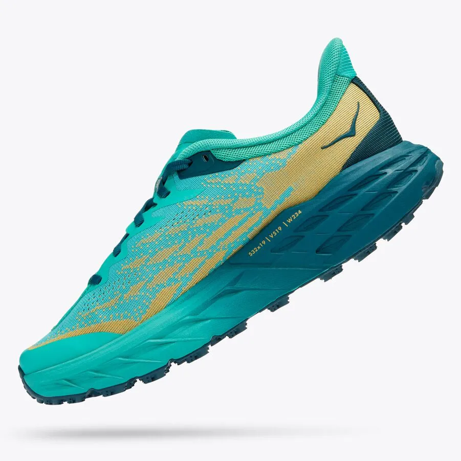 Hoka Women's Speedgoat 5 Trail Running Shoes Deep Teal / Water Garden