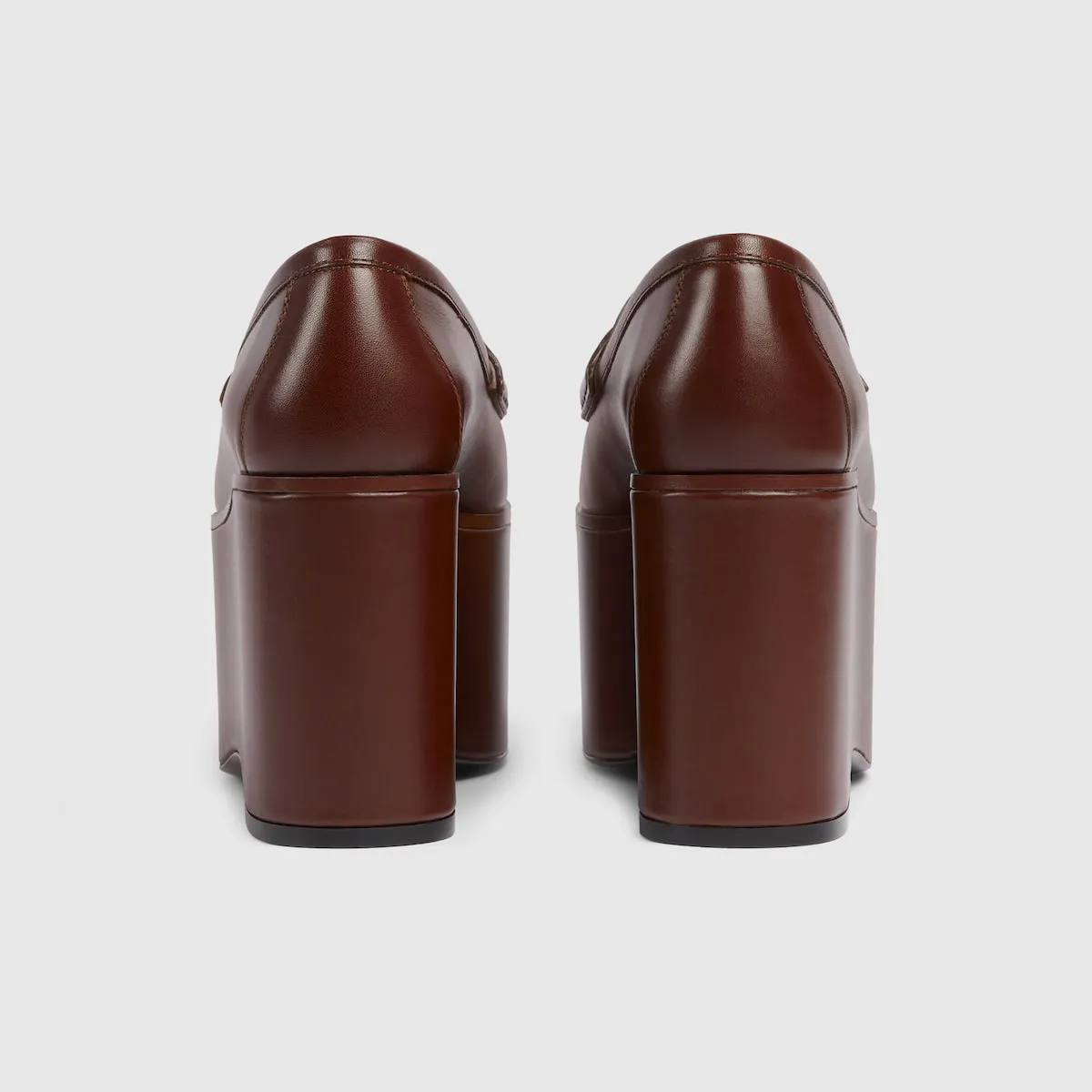 Horsebit platform loafer