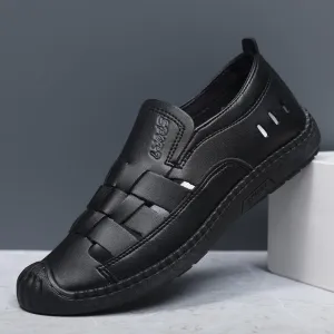 🔥Hot Sale New Hollowed Out Casual Hiking Leather Shoes