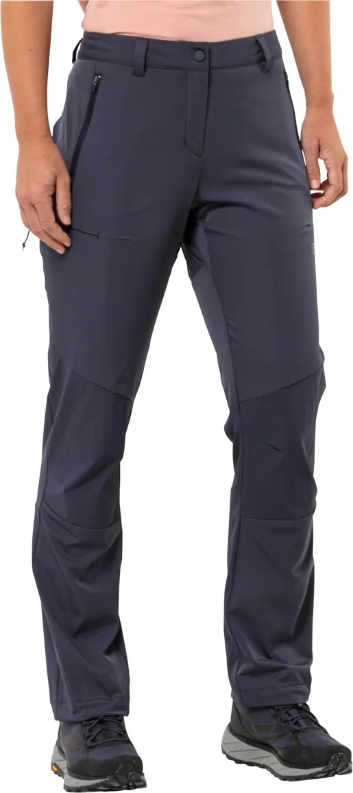 Jack Wolfskin Women&#x27;s Hiking Alpine Pants Graphite | Buy Jack Wolfskin Women&#x27;s Hiking Alpine Pants Graphite here | Outnorth