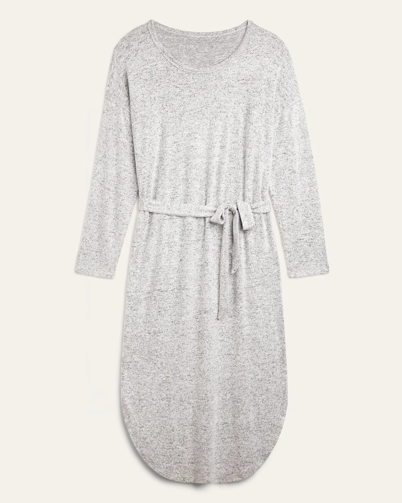 Jadis Tie-Waist Midi Dress | Charcoal Grey