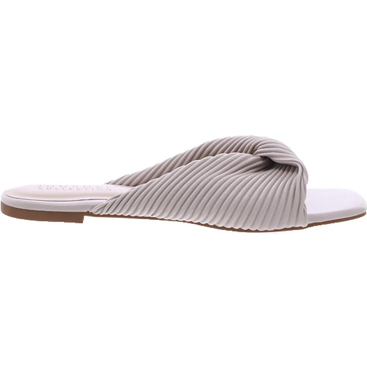 Journee Collection Womens Emalynn Slip-On Slide Flatform Sandals