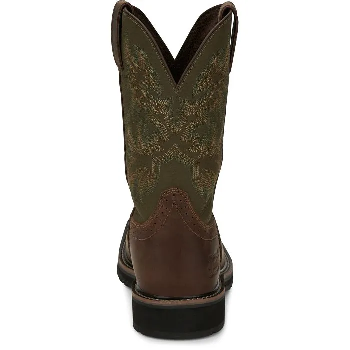 Justin Mens Driller Work Boots Style SE4687