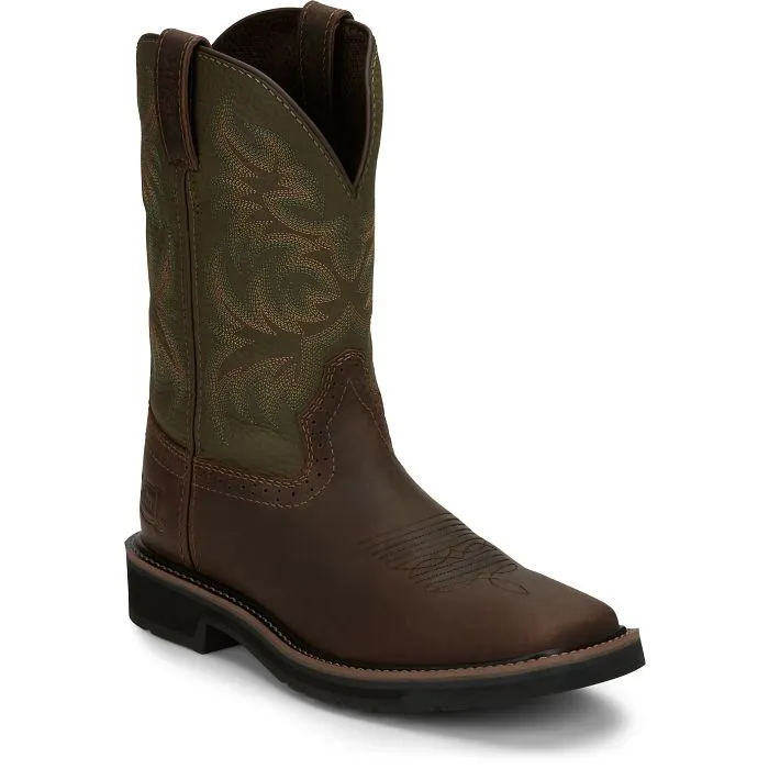 Justin Mens Driller Work Boots Style SE4687