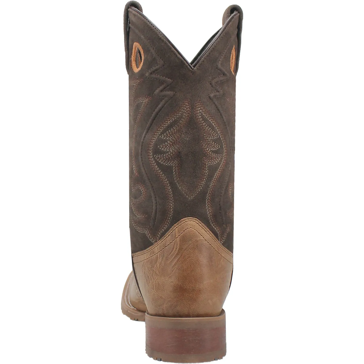 Laredo Mens Jennings Taupe Leather Western Work Boots