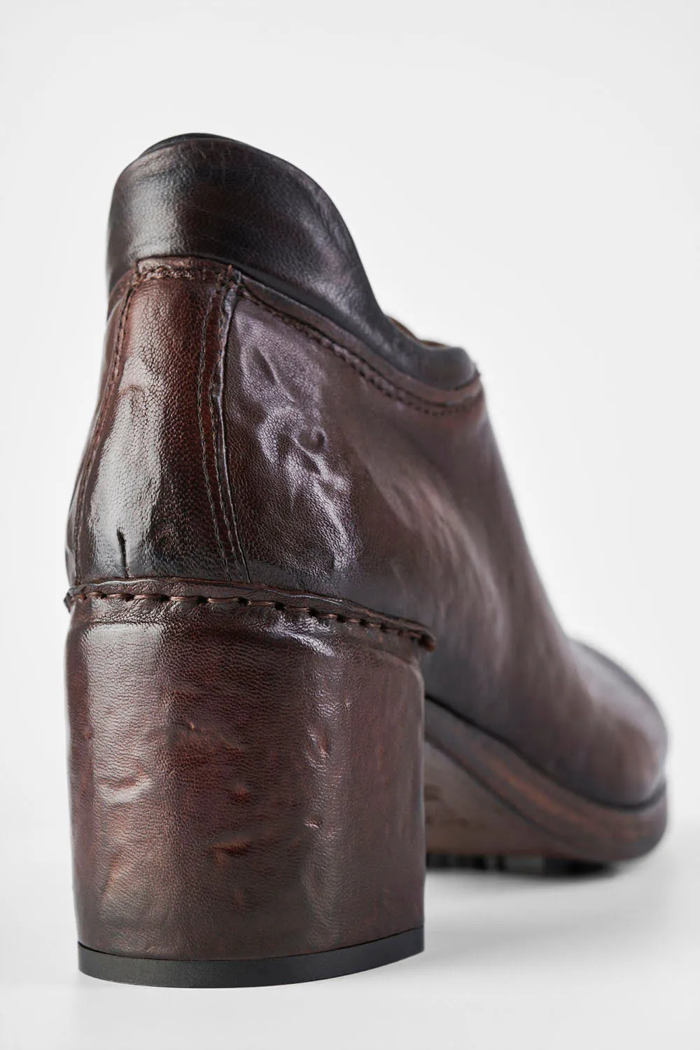 MADISON chocolate-brown lace up hiking shoes.