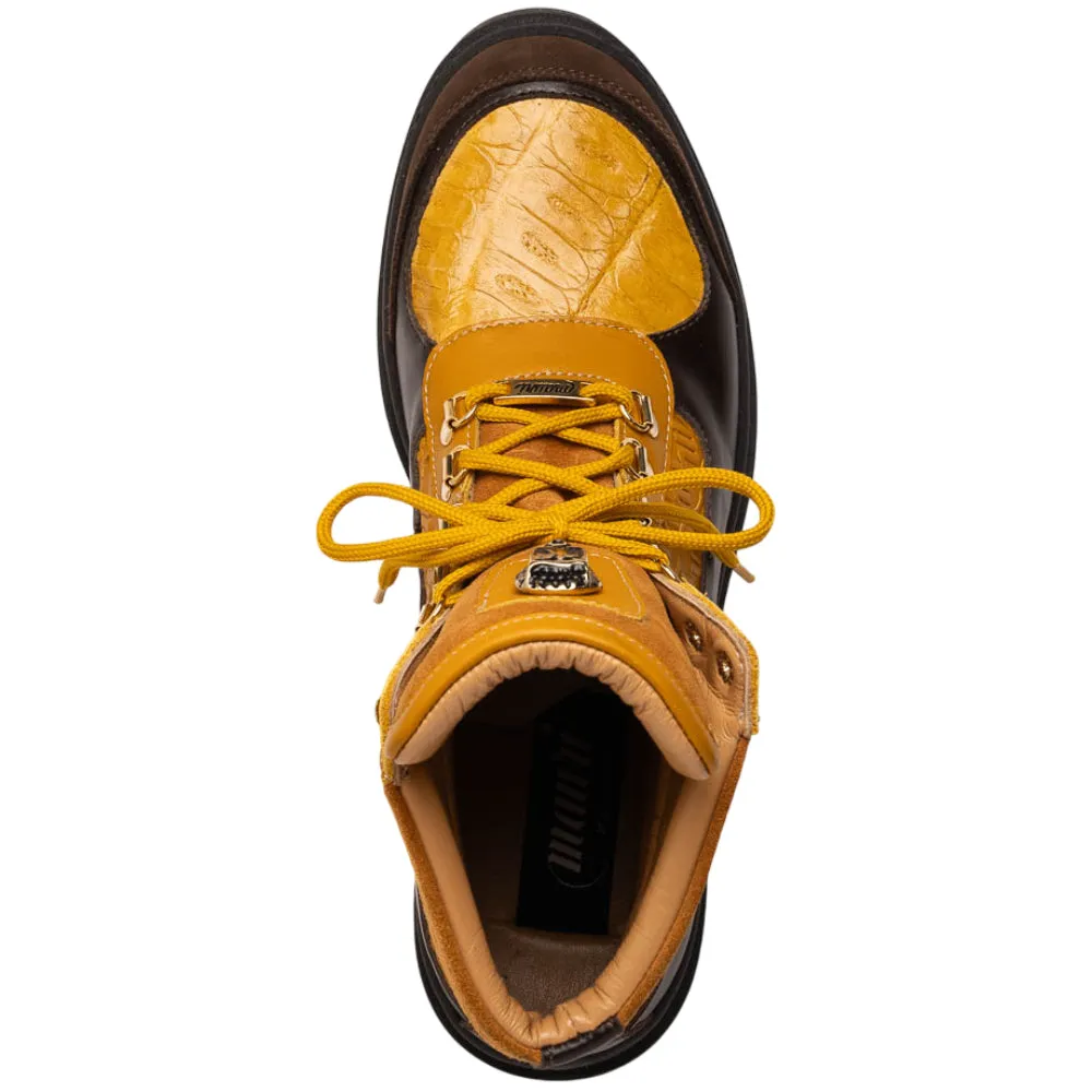 Mauri Butters (3271 Nabuk/ Nappa/ Baby Croc/ Nappa Embossed Sp. Rust/ Toffee)