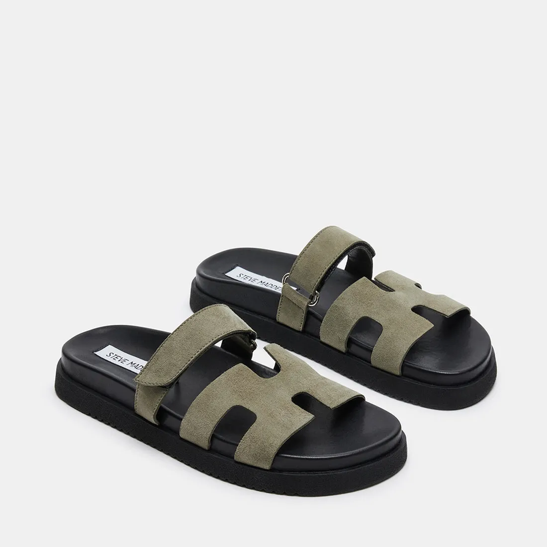 MAYVEN KHAKI SUEDE