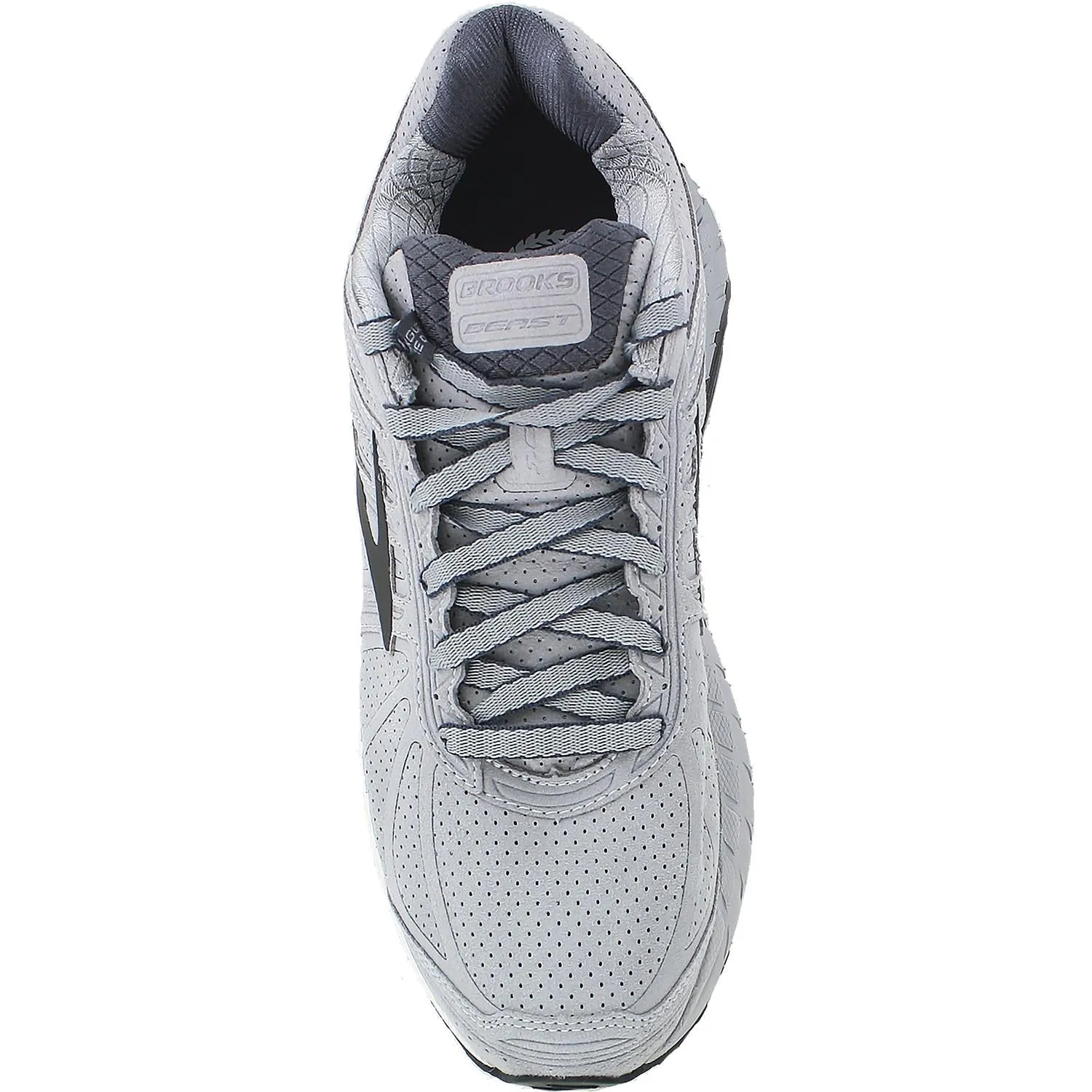 Men's Brooks Beast 16 LE - Limited Edition Silver/Anthracite Suede