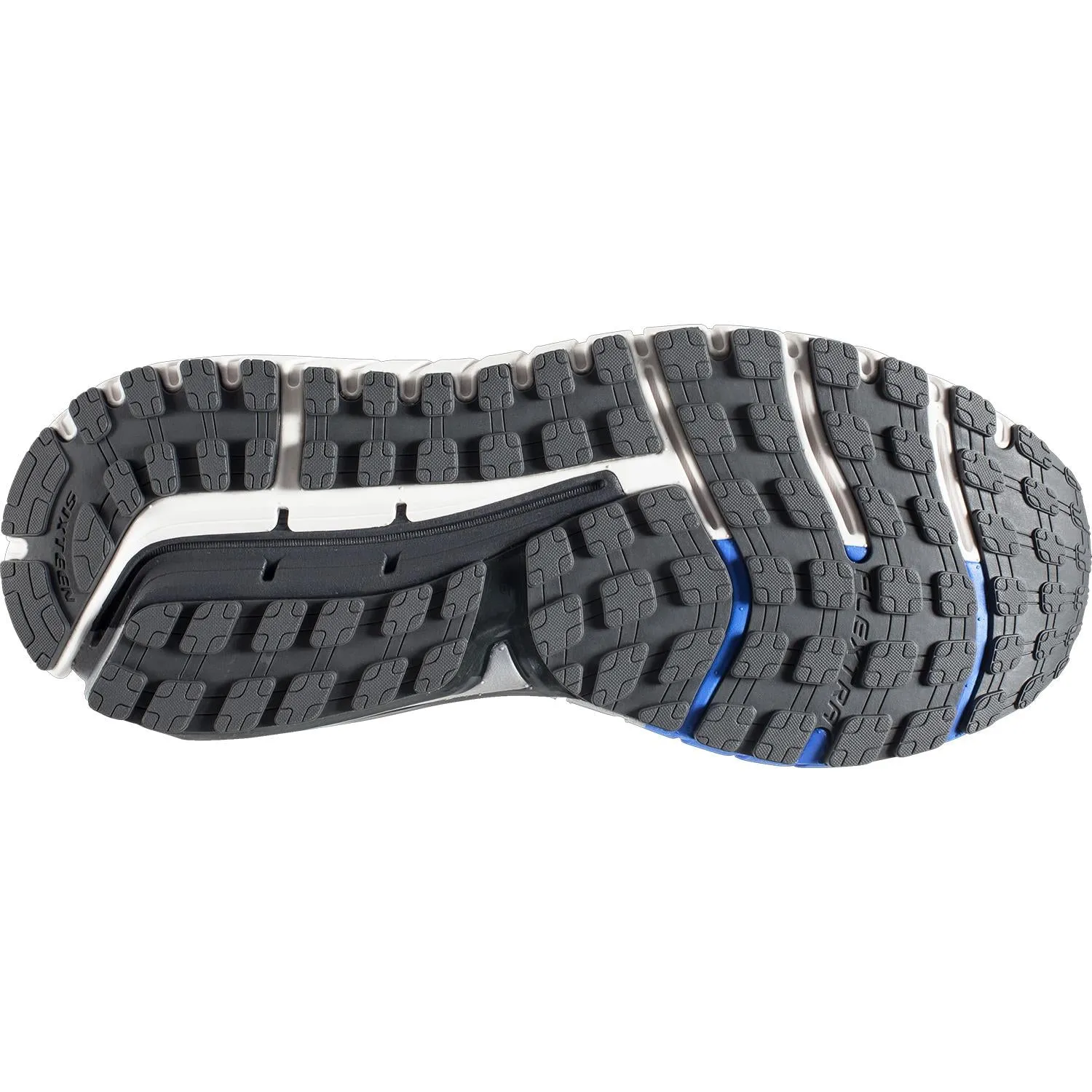 Men's Brooks Beast 16 Silver/Electric Blue Mesh