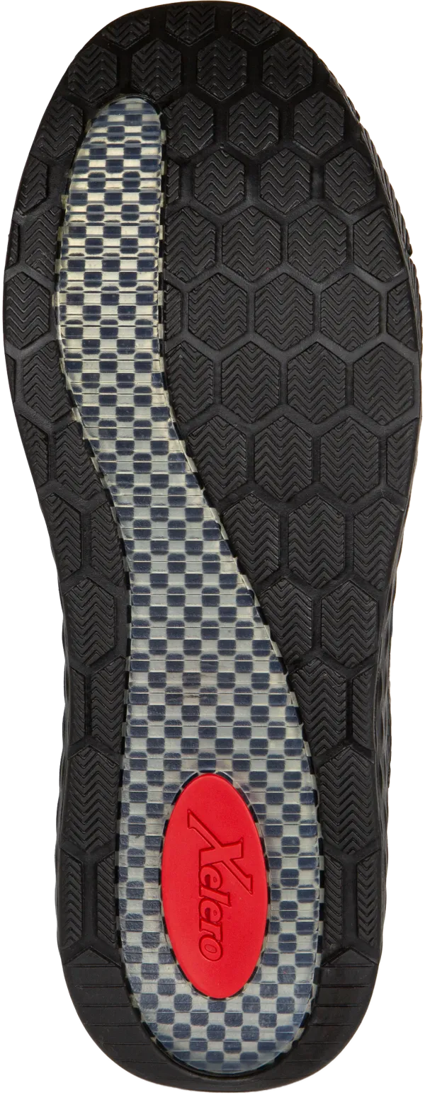 Men’s Steadfast Walker Black Leather Velcro