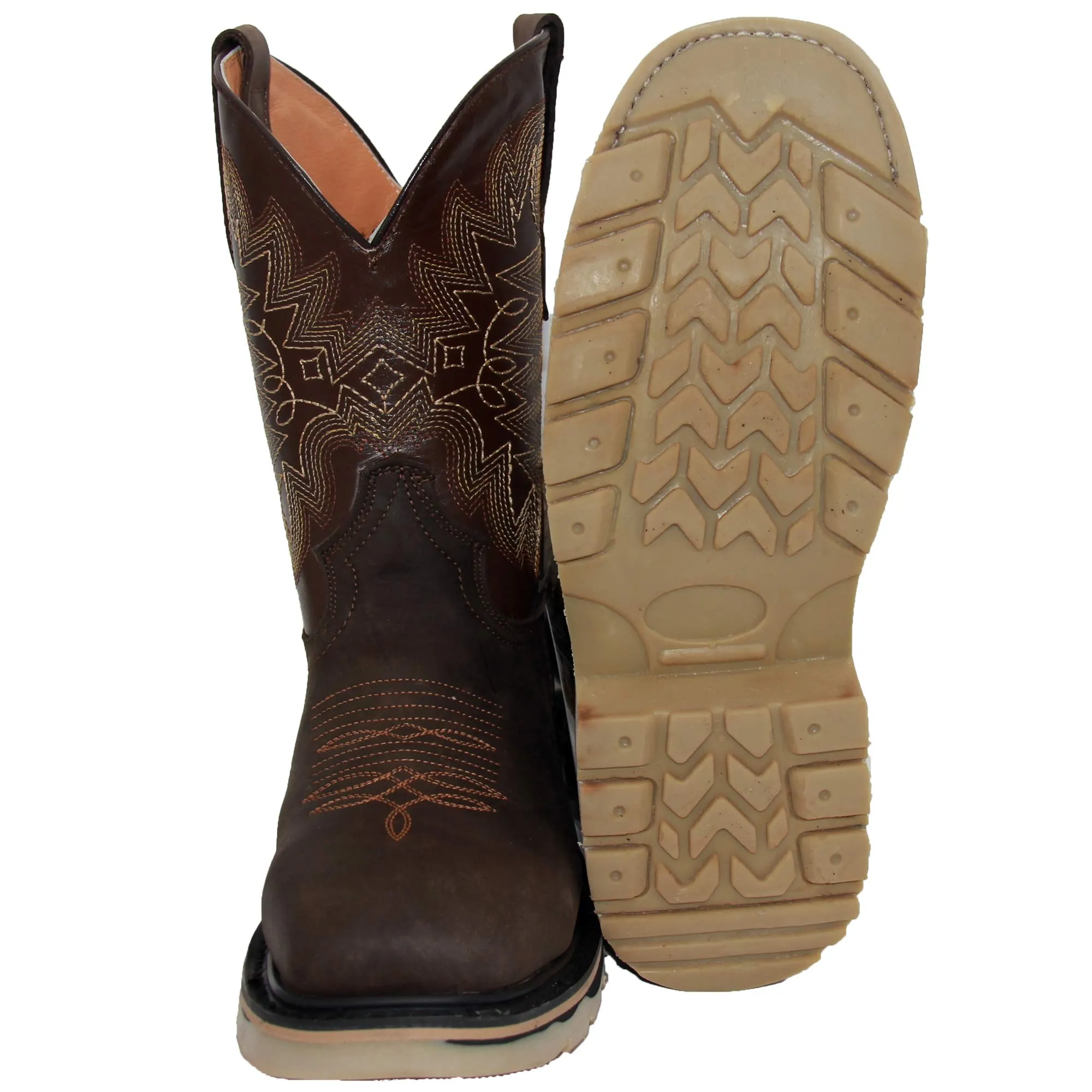 Men’s Steel Toe Leather Work Boot