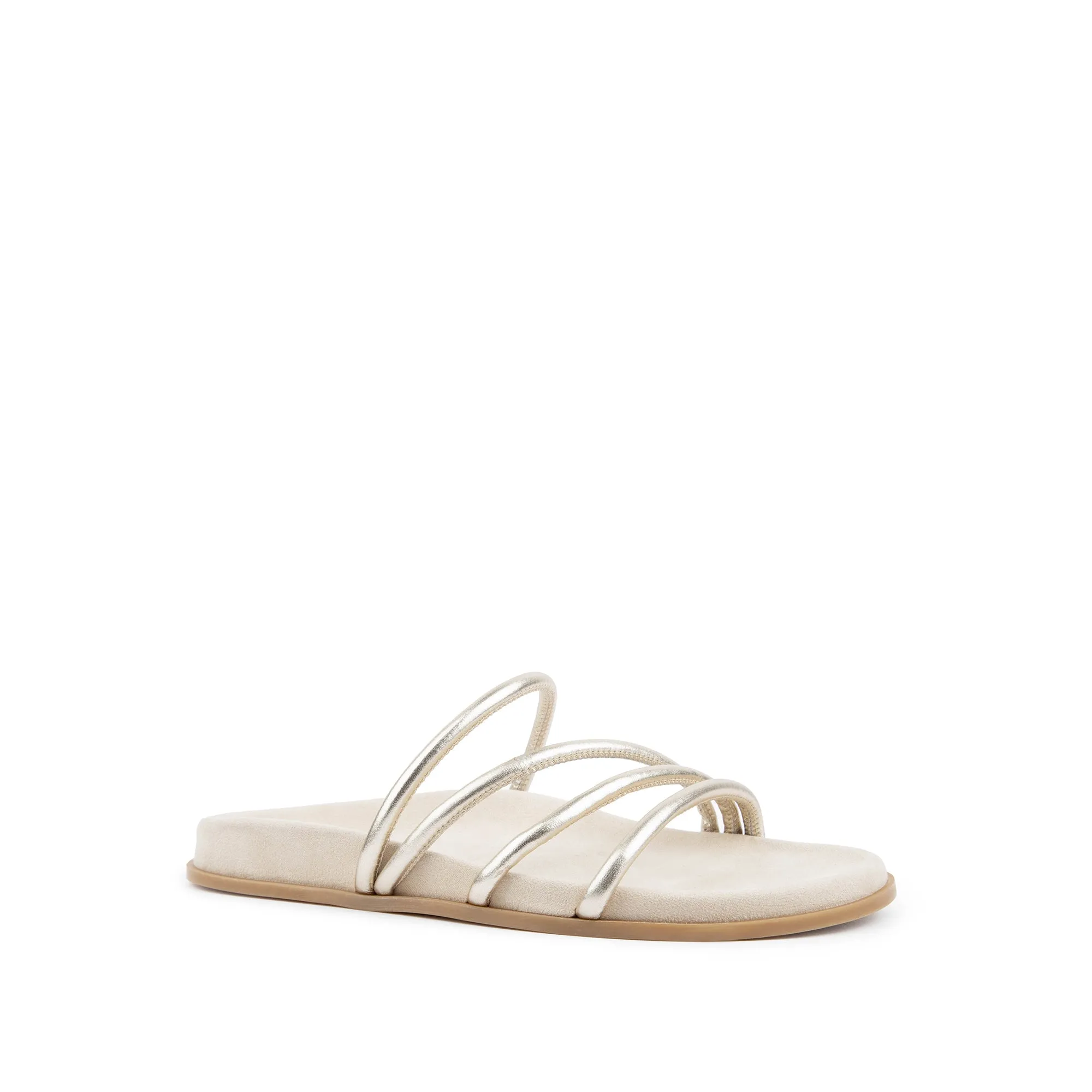 Milena Slides Silver