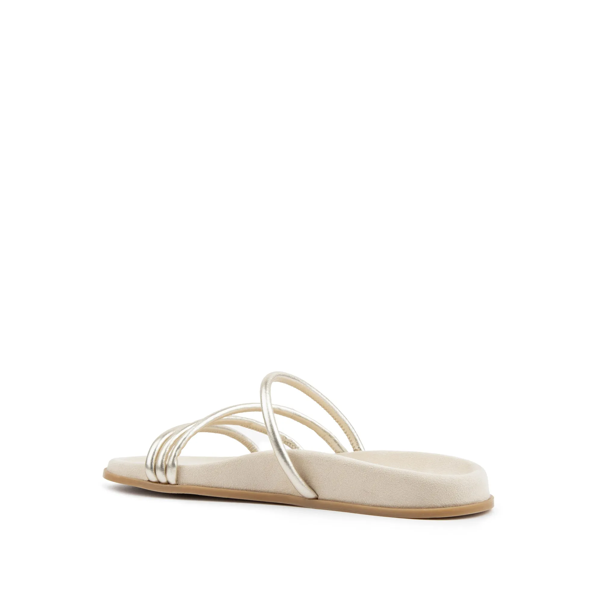 Milena Slides Silver