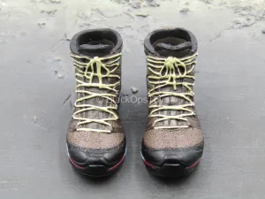 Modern Battlefield Ghost - Brown Combat Boots (Foot Type)