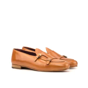 Monte-Carlo slides - Painted Calf Cognac