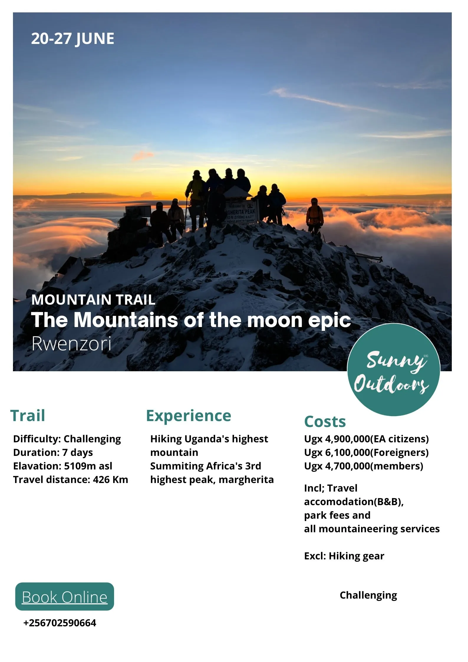 Mt. Rwenzori- The mountains of the moon epic