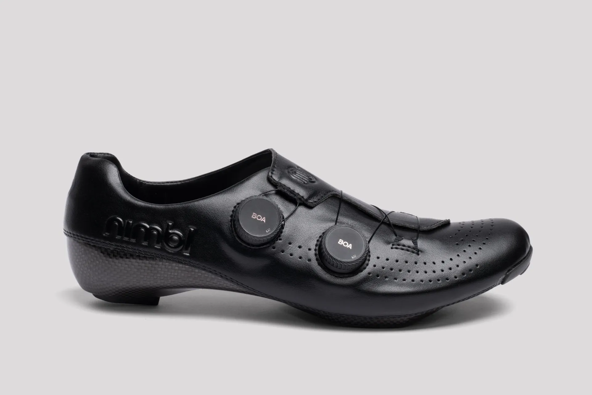 Nimbl Exceed Ultimate Glide Road Shoes - Black/Black