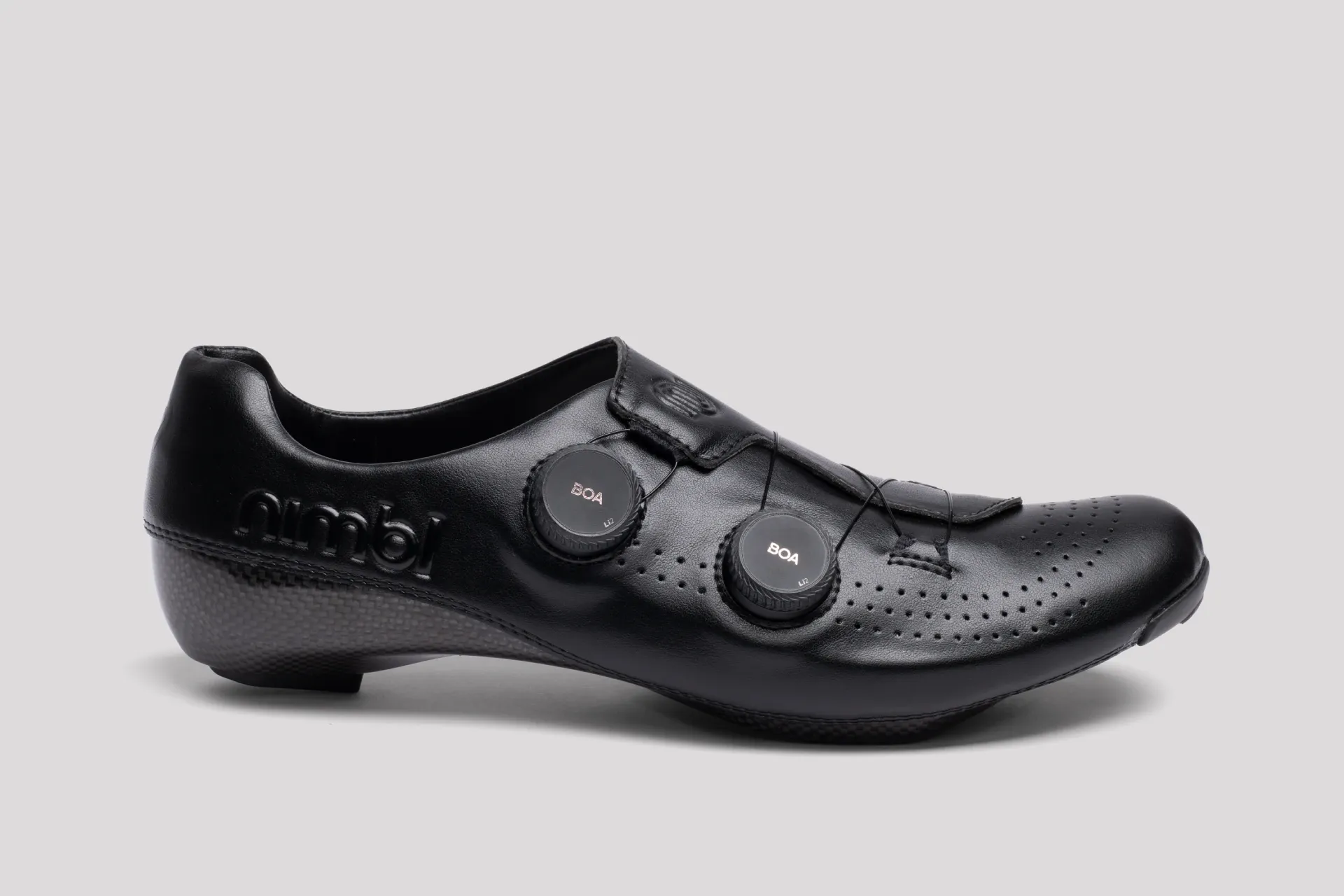 Nimbl Exceed Ultimate Glide Road Shoes - Black/Black