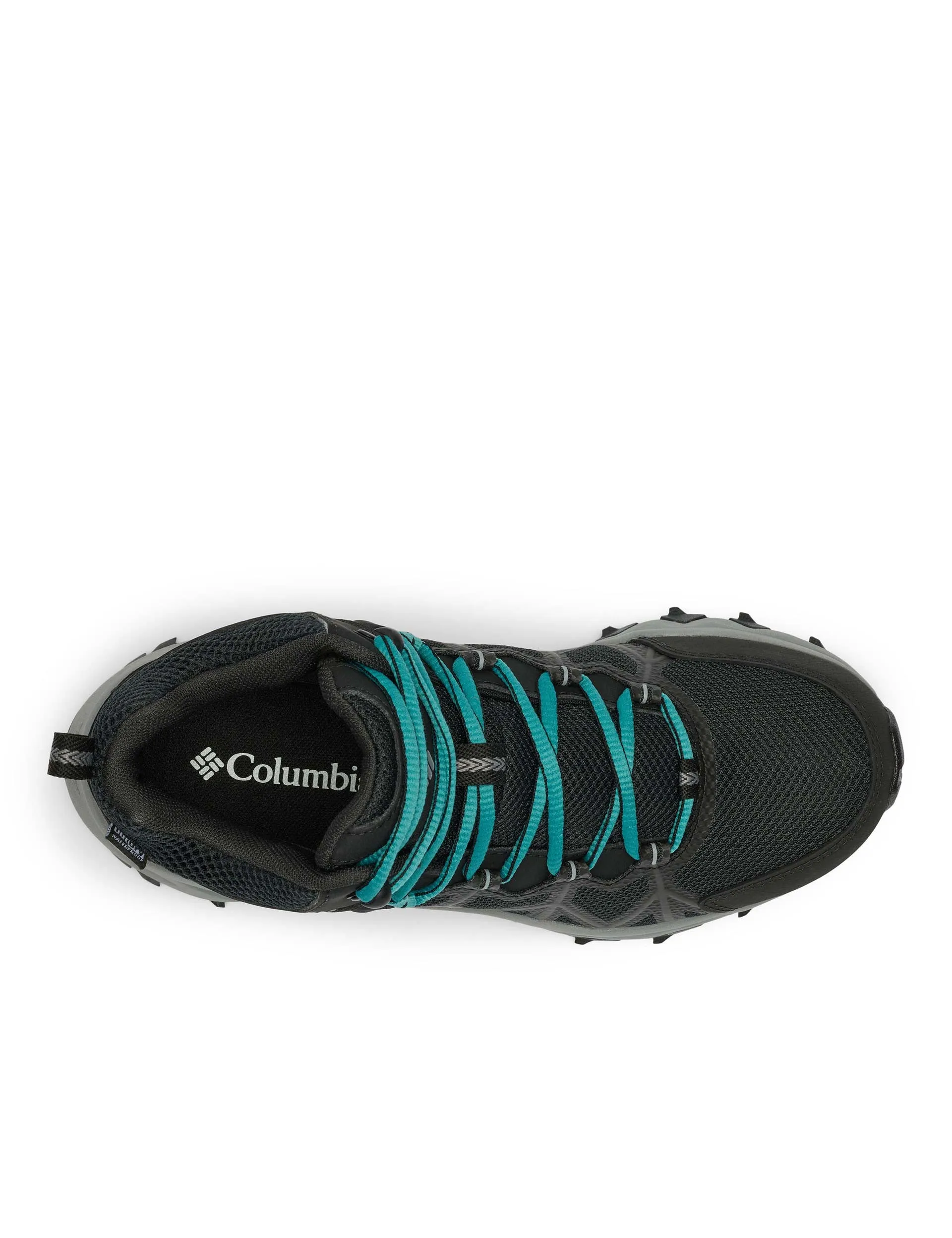 Peakfreak II Mid Outdry Hiking Shoe - Black/Teal