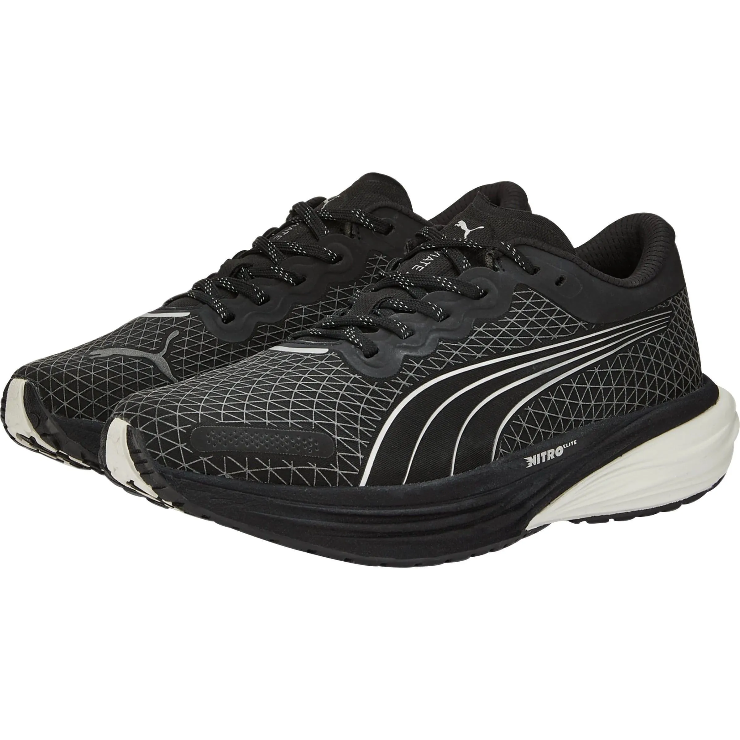Puma Deviate Nitro 2 WTR Womens Running Shoes - Black