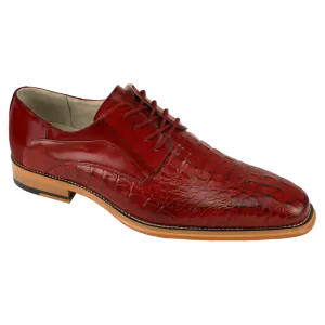 Red Mason men's lace up shoes genuine leather