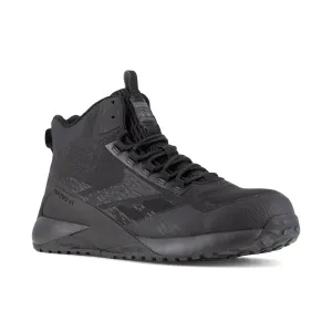 Reebok Women's Nano X1 Adventure Comp Toe Athletic Work Shoe - Black - RB384