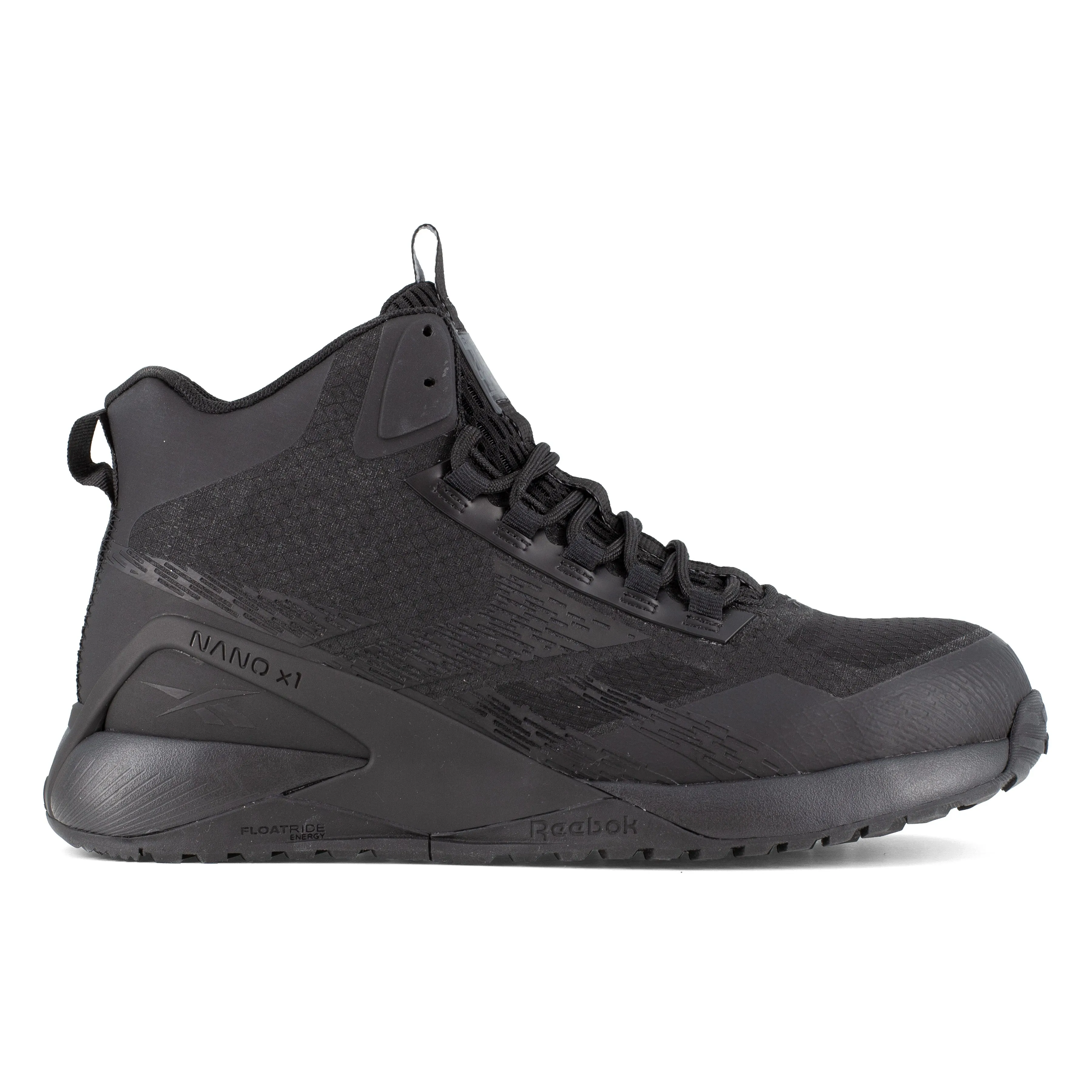 Reebok Women's Nano X1 Adventure Comp Toe Athletic Work Shoe - Black - RB384