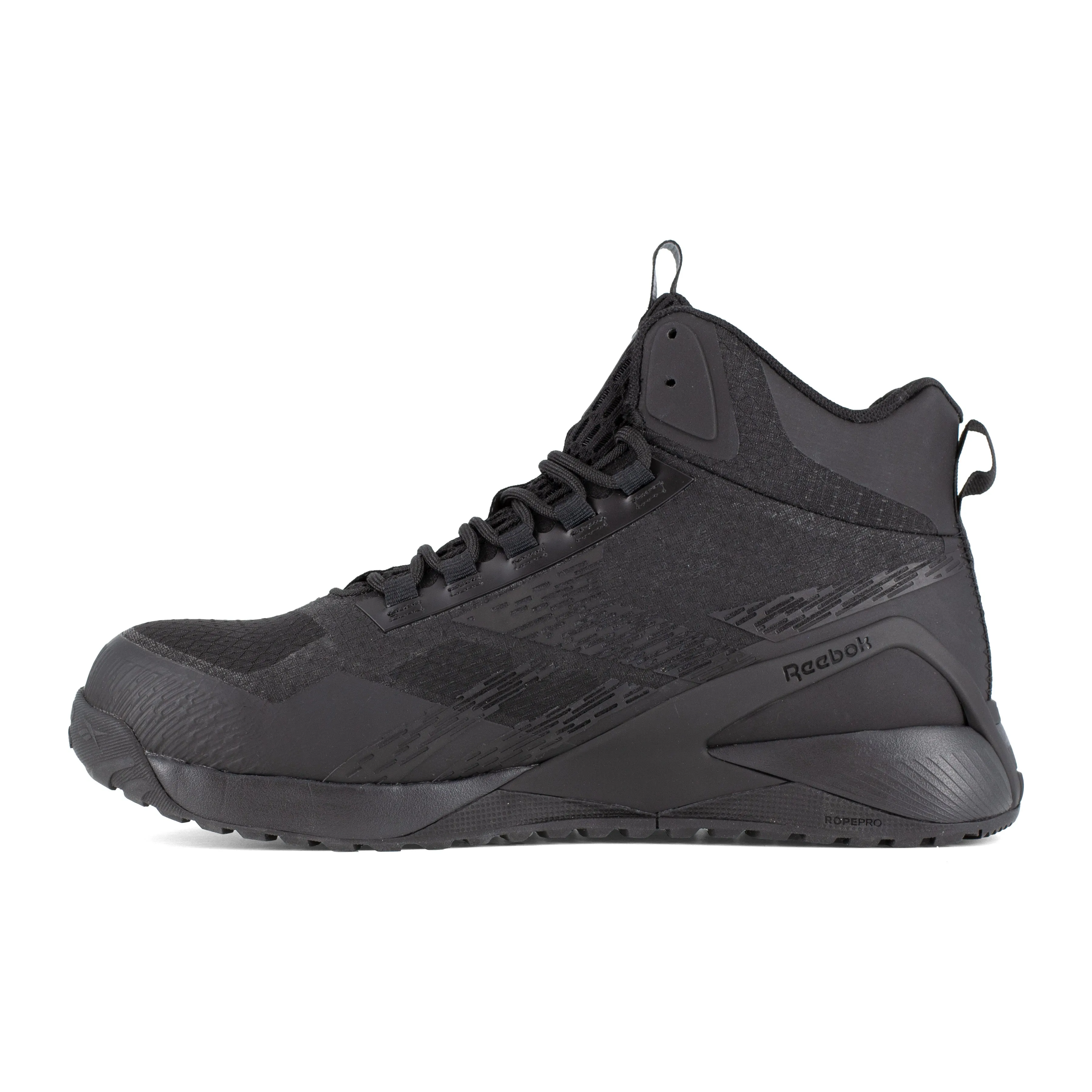 Reebok Women's Nano X1 Adventure Comp Toe Athletic Work Shoe - Black - RB384
