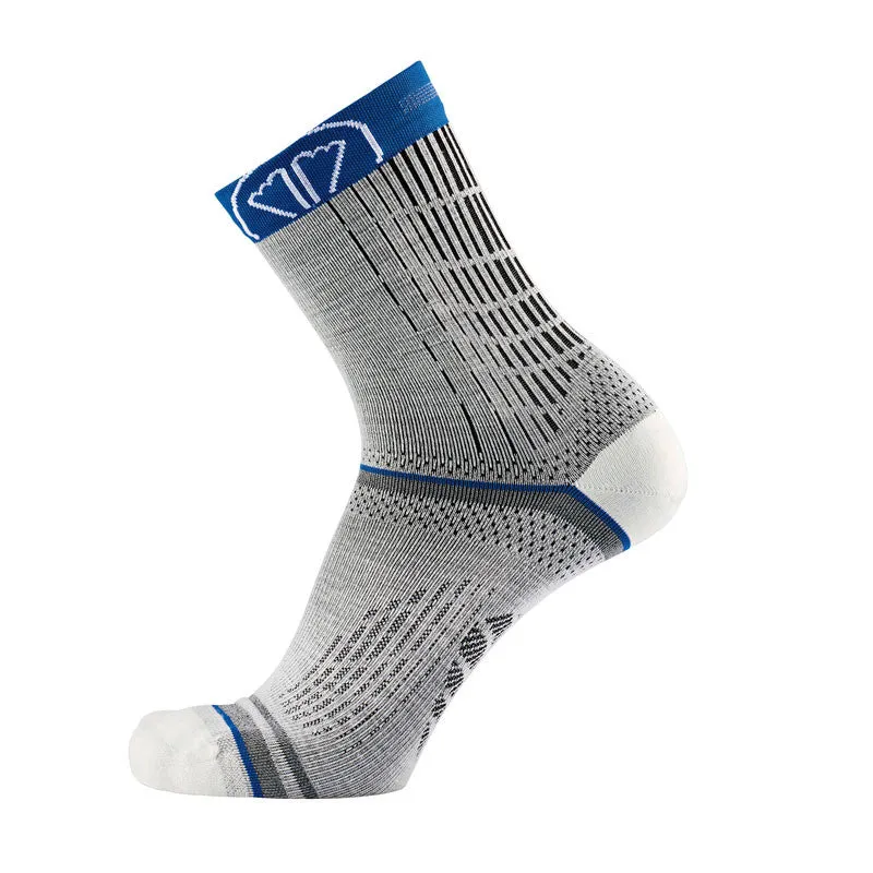 Running socks - Winter Run grey/blue