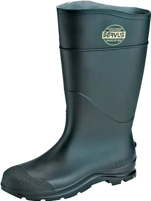 Servus 18821-9 Non-Insulated Knee Boots, 9, Black, PVC Upper, Insulated: No :PR: QUANTITY: 1