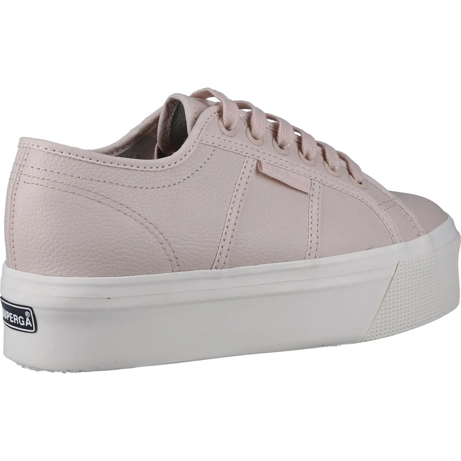 Superga 2790 Tumbled Leather Trainer