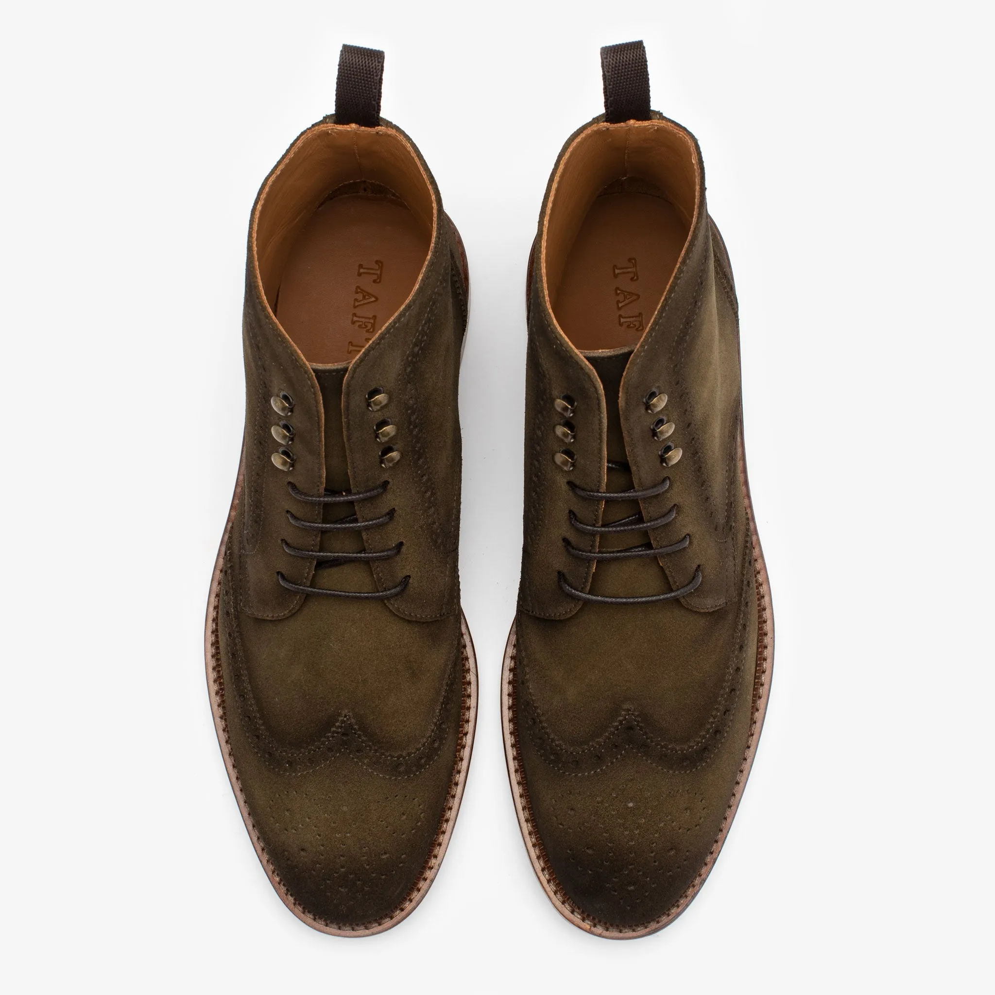 The Mack Boot in Olive
