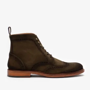 The Mack Boot in Olive