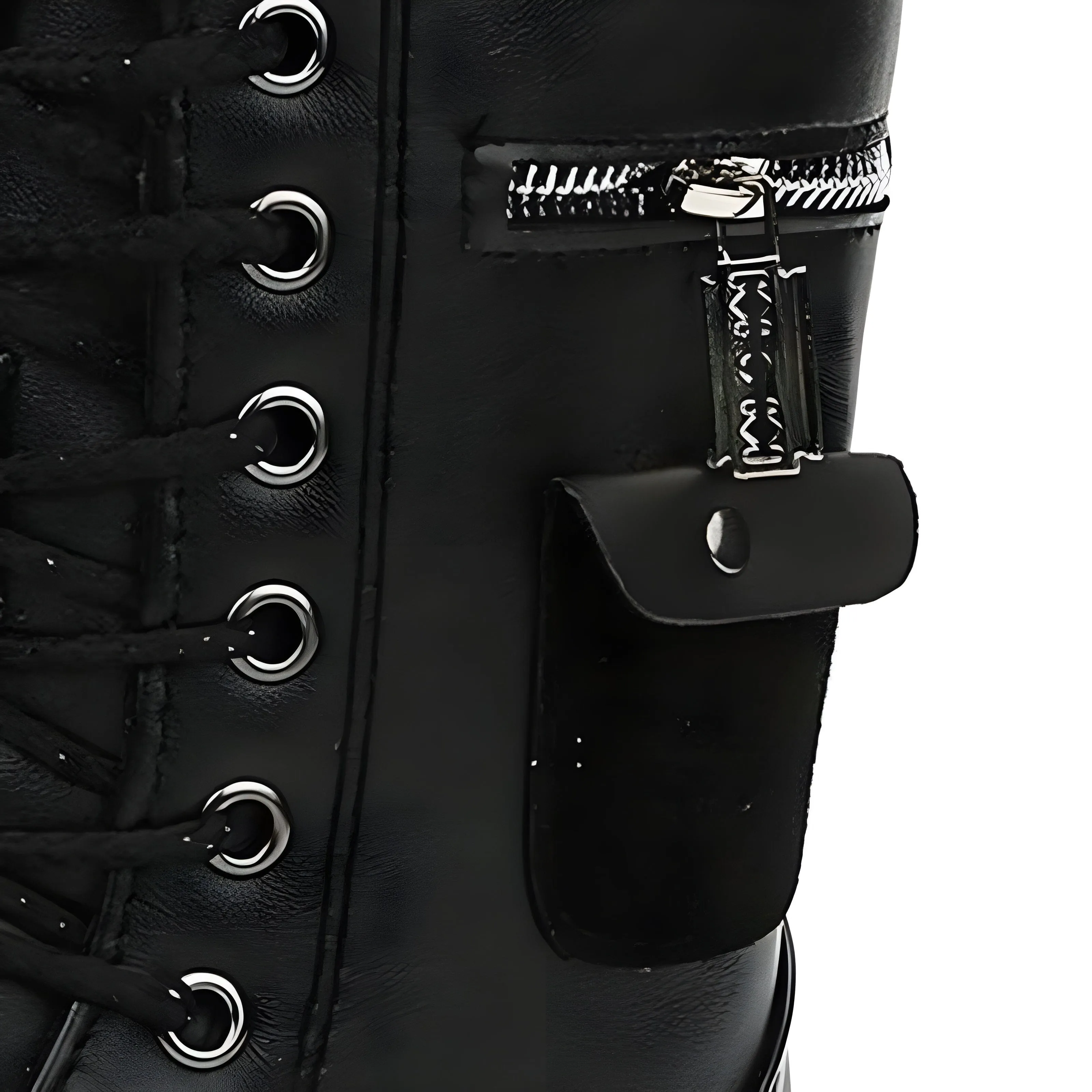 The Martin Leather Combat Boots