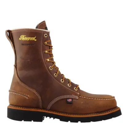 Thorogood Men's 1957 Series 8" Steel Toe Waterproof Moc Toe Work Boot 804-3898