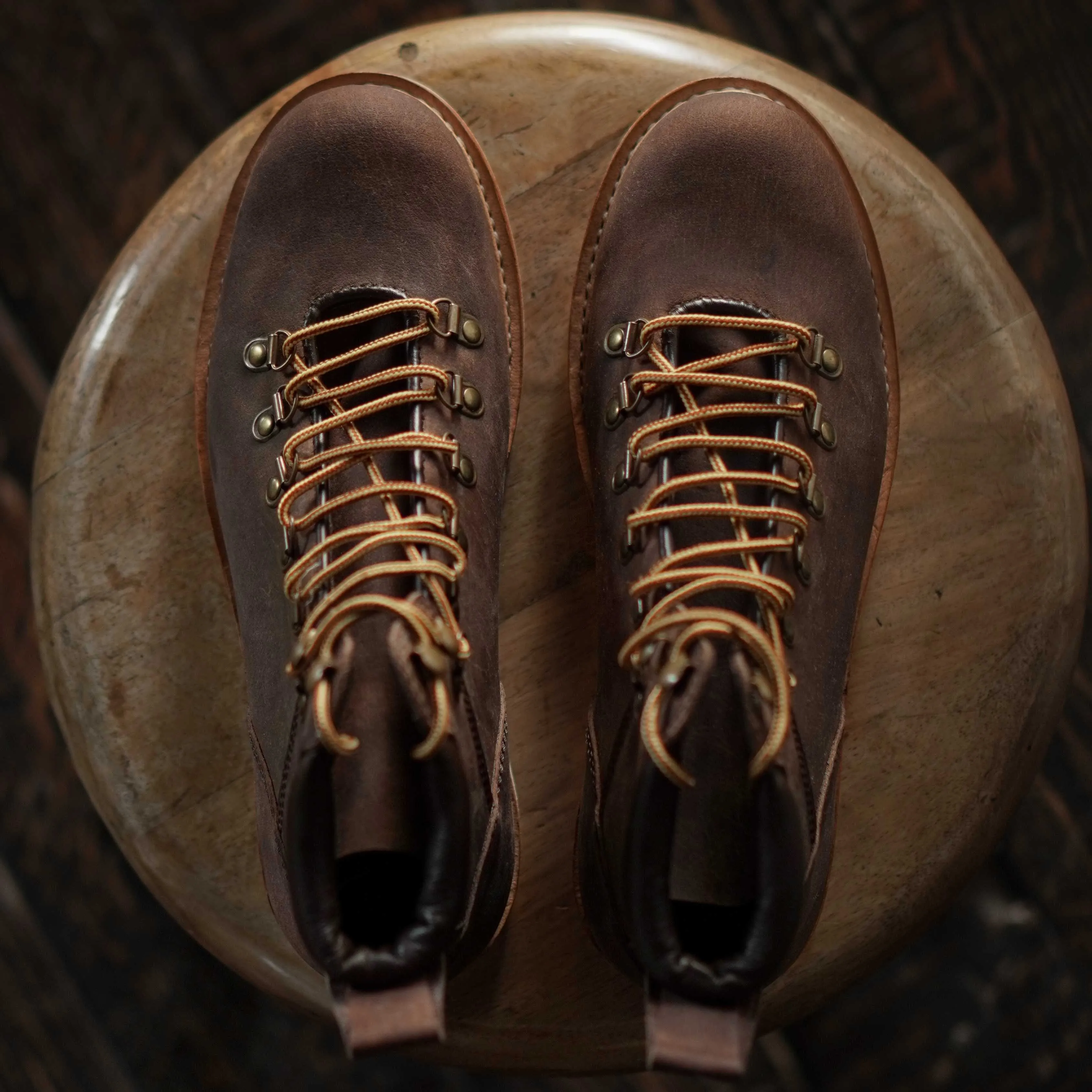Trail Boots 6" (Vintage Brown) Goodyear Welted