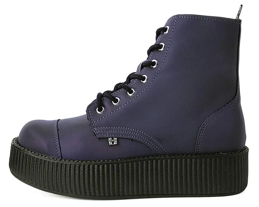 T.U.K Midnight Chameleon Viv Mondo Creeper Boot