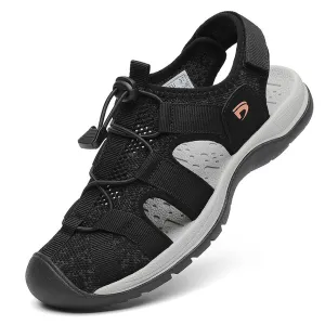 Women Casual Sandals Closed Toe Walking Sandals D8240