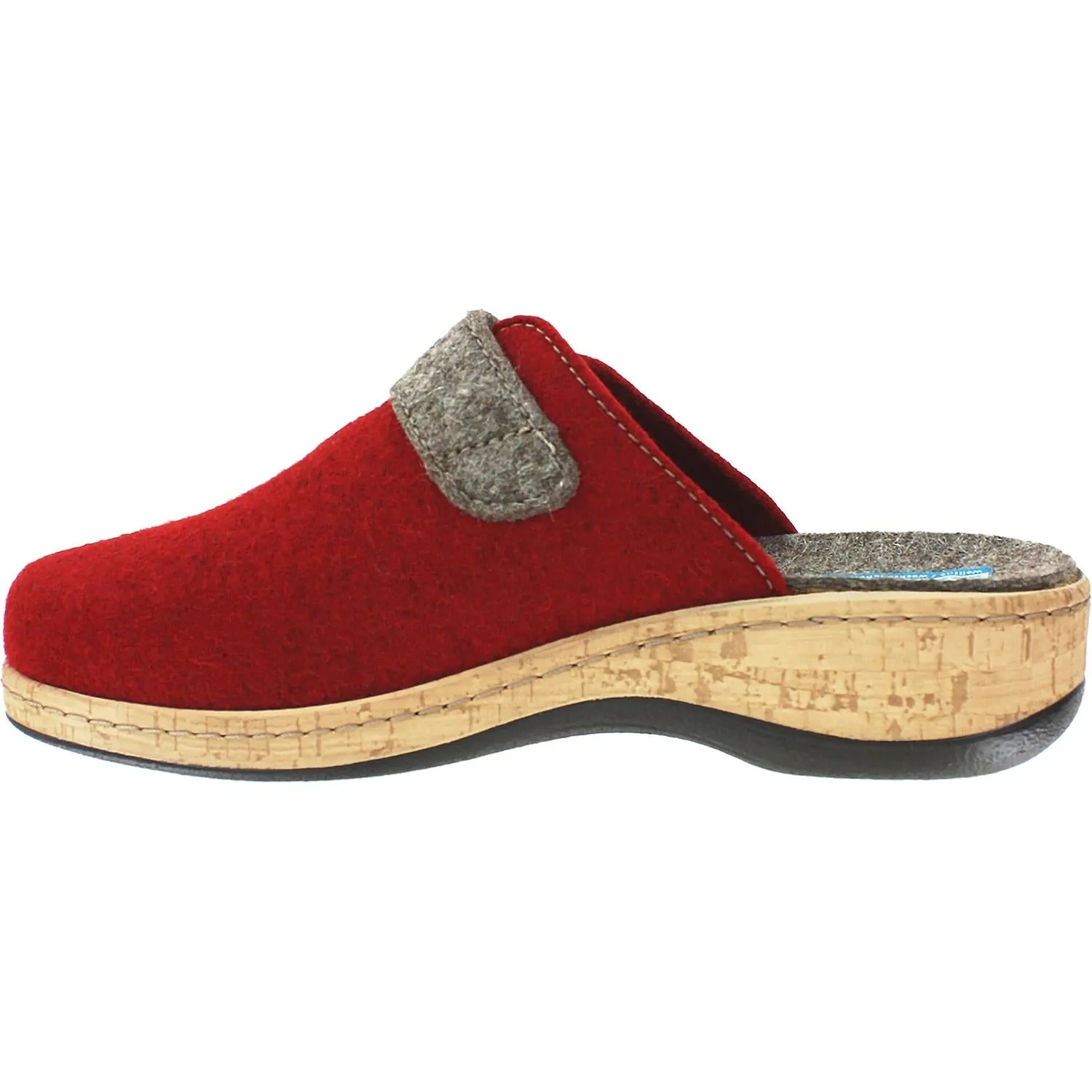 Women's Fidelio 25-5001-06 Softline Red Wool Felt