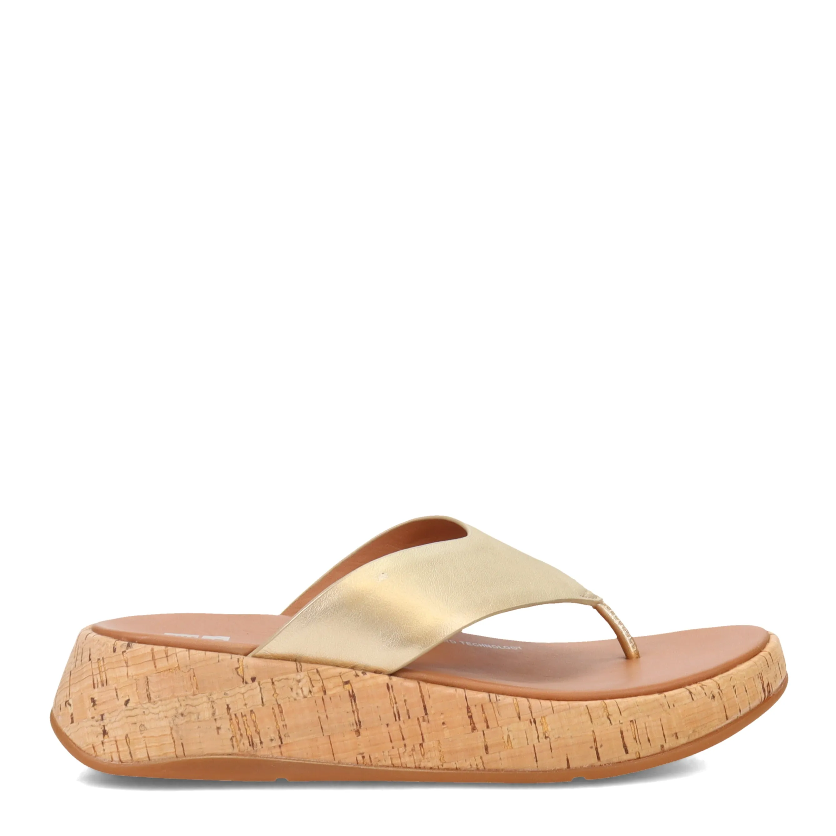 Women's FitFlop, F-Mode Flatform Toe Post Sandal