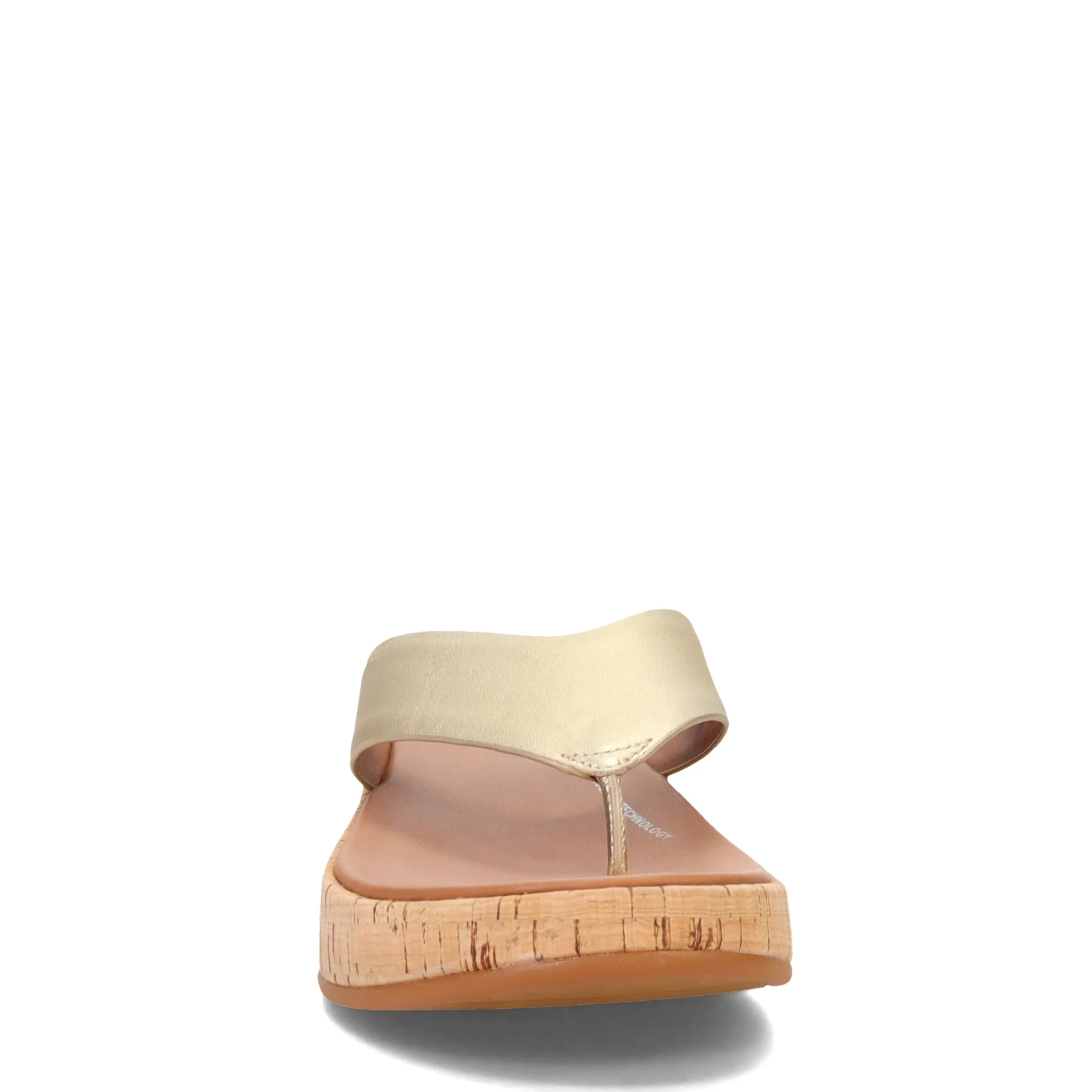 Women's FitFlop, F-Mode Flatform Toe Post Sandal