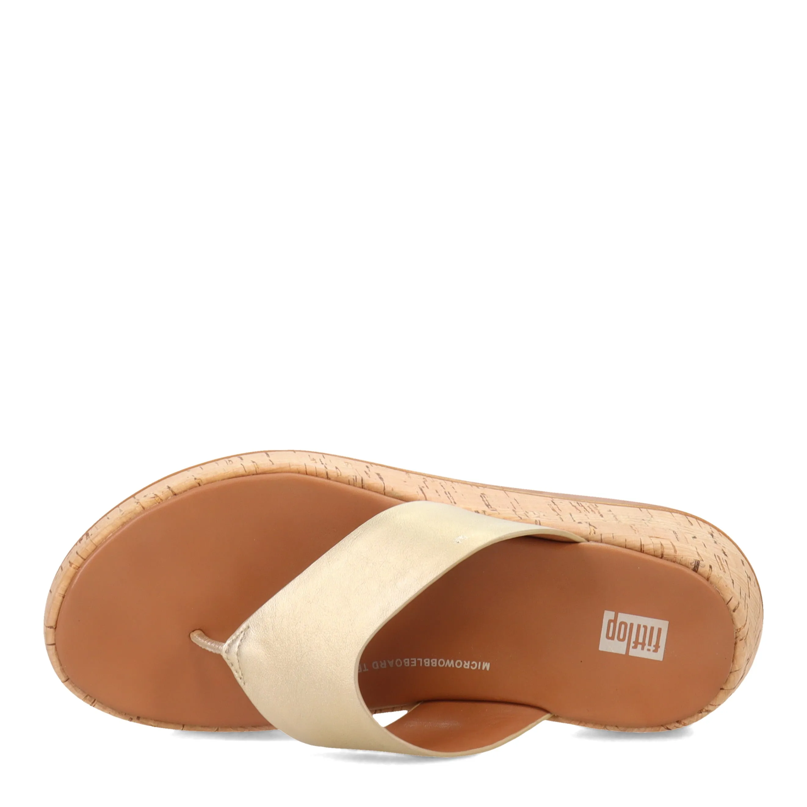 Women's FitFlop, F-Mode Flatform Toe Post Sandal