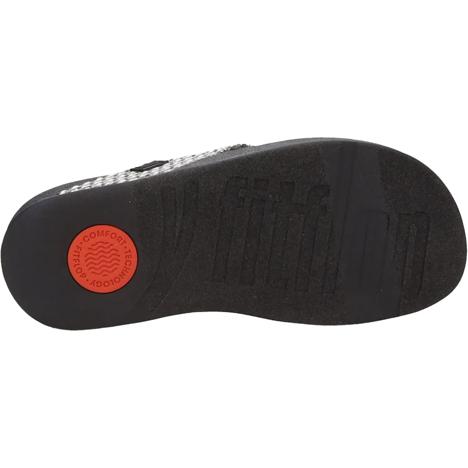 Women's FitFlop Surfa Black Multi Fabric