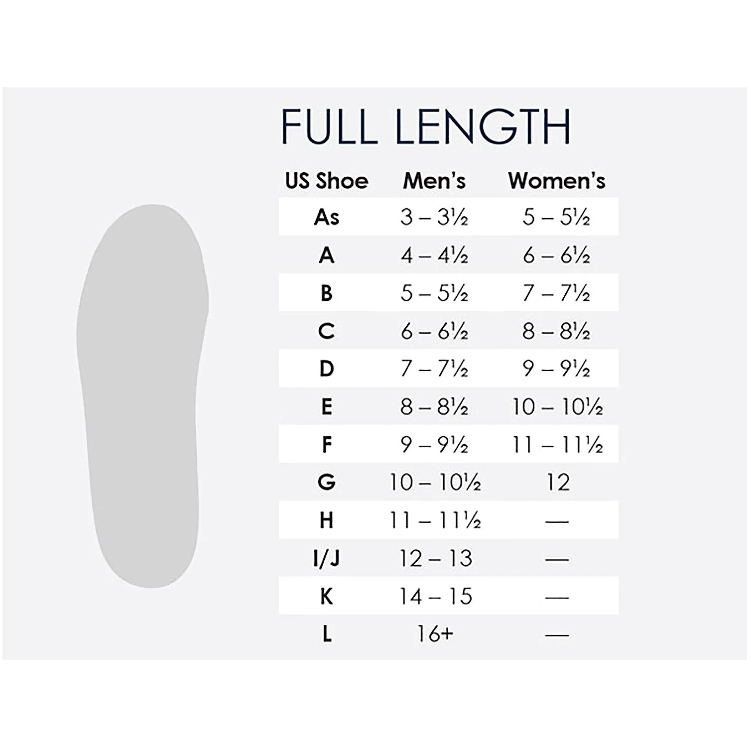 Women's Powerstep Slender Fit Fashion Orthotics