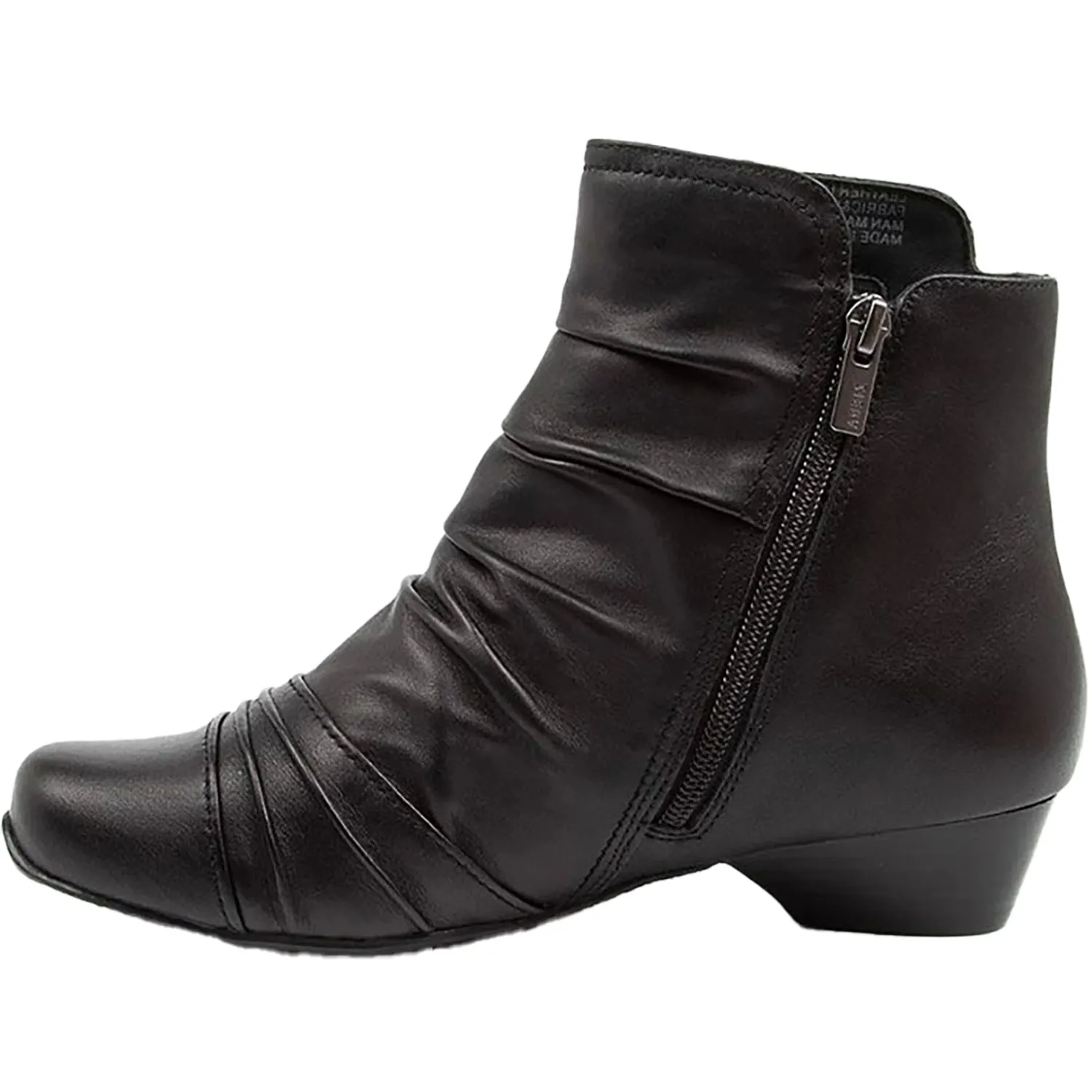 Women's Ziera Camryn Wide Black Leather
