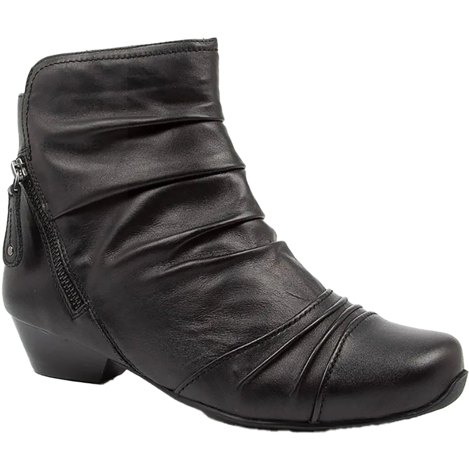 Women's Ziera Camryn Wide Black Leather
